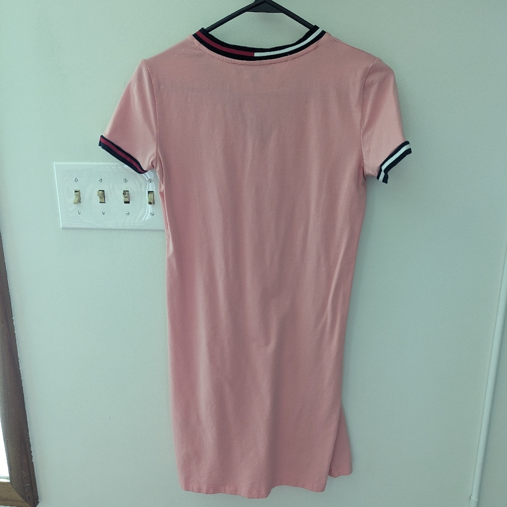 Tommy Hilfiger Cotton T-Shirt Dress - Picture 3 of 6